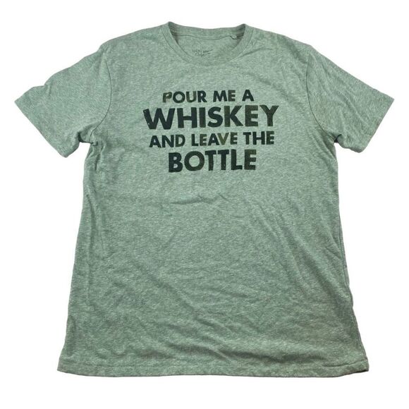 Lucky Brand Whiskey T Shirt Medium - Picture 1 of 4